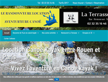 Tablet Screenshot of lerandonneure.com